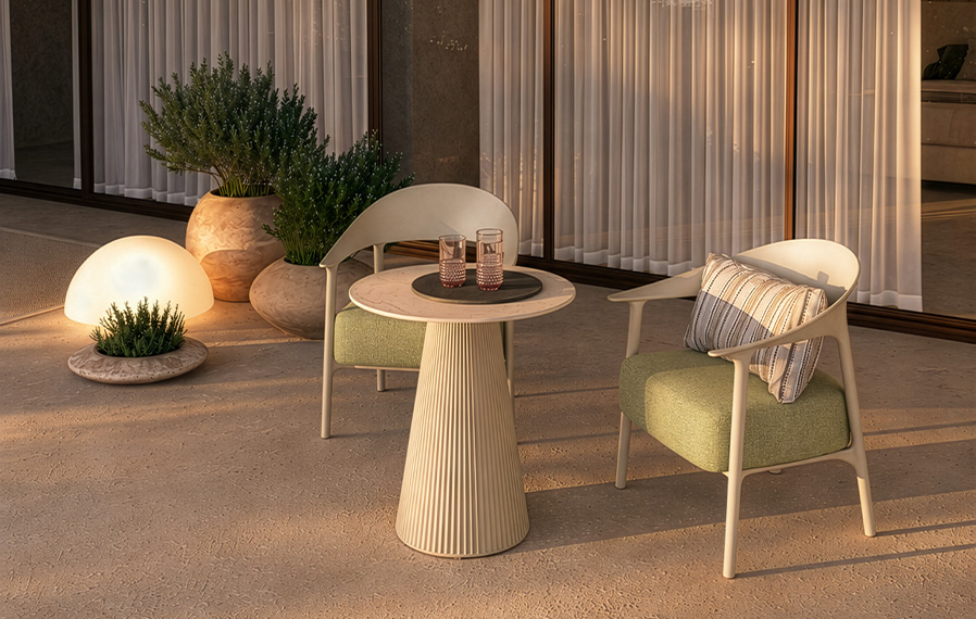 exterior, mobiliário de exterior, outdoor, vondom, conjunto africa