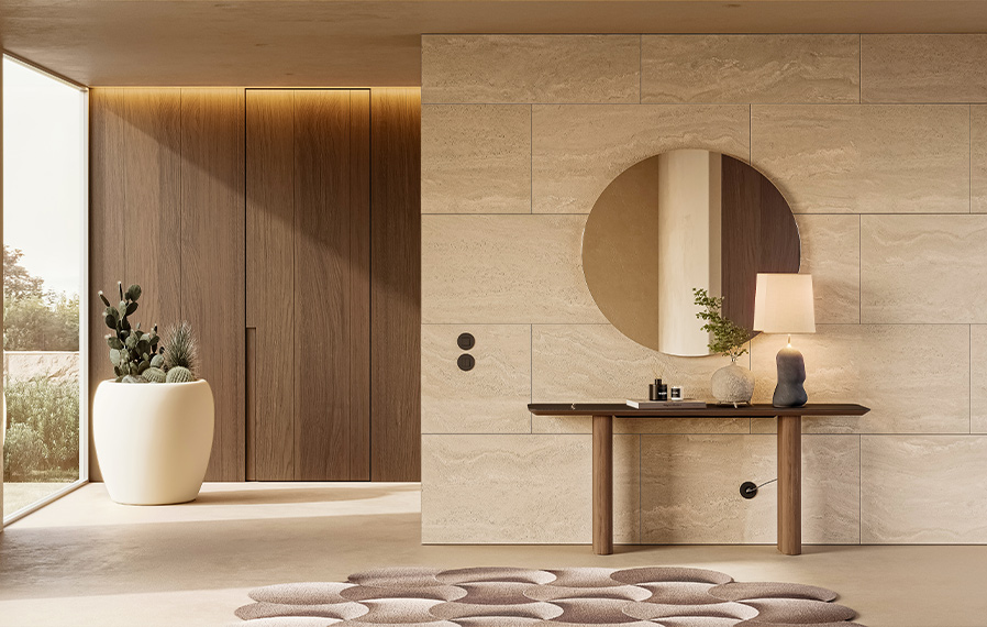 hall de entrada, hall de entrada moderno, hall de entrada elegante, como decorar um hall de entrada, consolas para hall de entrada, decoração de hall de entrada, design de interiores, mobiliário de entrada, inspiração para hall de entrada, Tralhão Design Center