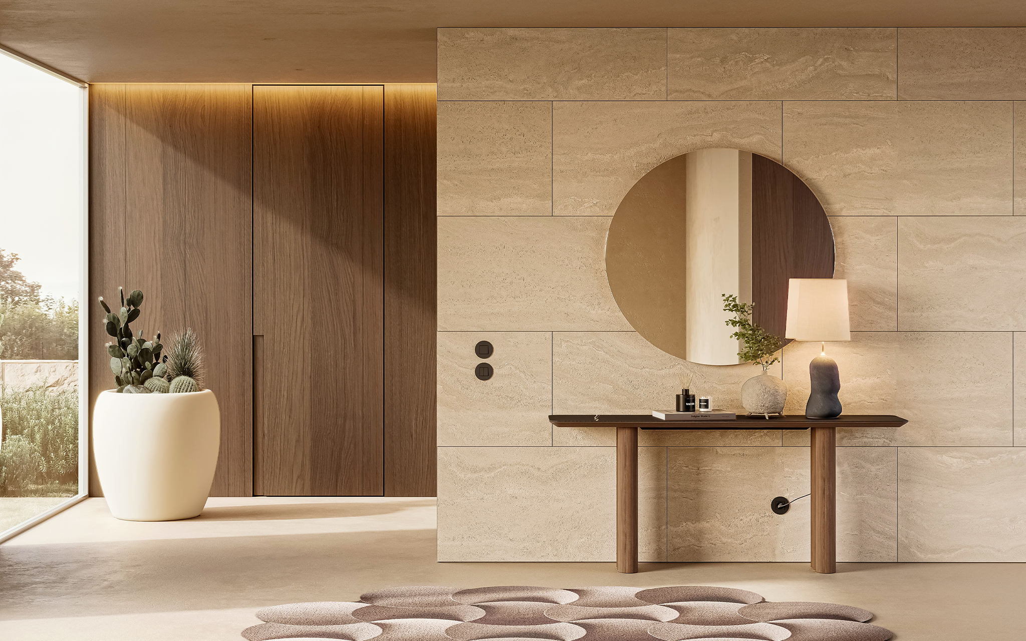 hall de entrada, hall de entrada moderno, hall de entrada elegante, como decorar um hall de entrada, consolas para hall de entrada, decoração de hall de entrada, design de interiores, mobiliário de entrada, inspiração para hall de entrada, Tralhão Design Center