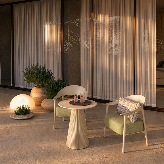 exterior, mobiliário de exterior, outdoor, vondom, conjunto africa
